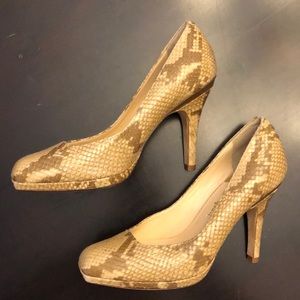 Nike Cole Haan Snake Print Pumps!